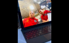 俄宇航员在珠峰大本营通过星链与空间站天地对话