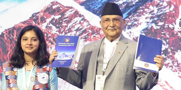 हिमालहरू जोगाउनु पृथ्वी, महासागर र स्वयं मानवता जोगाउनु हो : प्रधानमन्त्री ओली