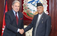 NZ Deputy PM Winston pays courtesy call on PM Oli