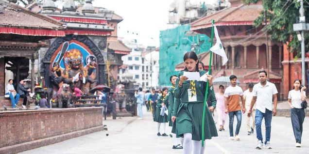 सम्पदा जोगाउन पदयात्रा