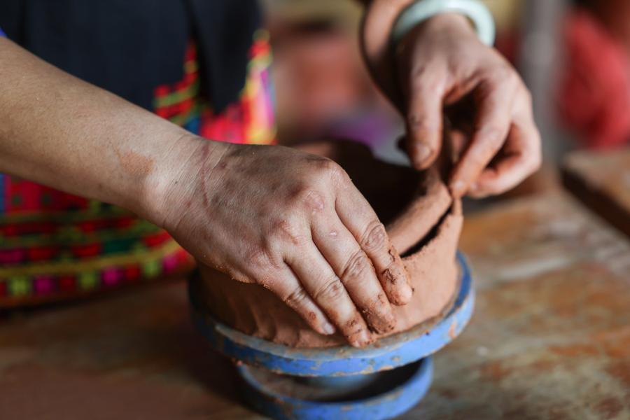pottery