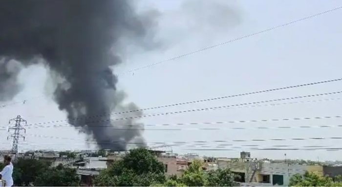 India crash