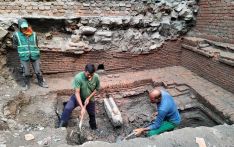 Long-neglected Bhairav Hiti undergoing restoration