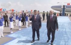 [中国新闻]习近平抵达阿斯塔纳出席第二届中国—中亚峰会