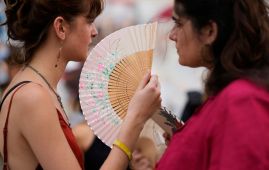 Severe heat waves hit Europe