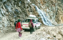 Humla district connected to national road network