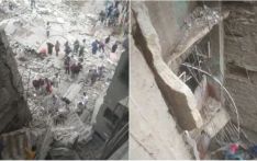 巴基斯坦卡拉奇一栋楼房倒塌 已致14人死亡