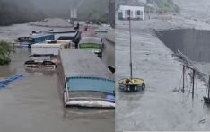 रसुवामा भीषण बाढी : तीन प्रहरी र चार चिनियाँसहित १६ जना बेपत्ता