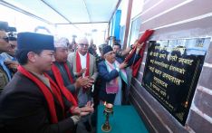 प्रधानमन्त्रीद्वारा माई नगर अस्पतालको उद्घाटन