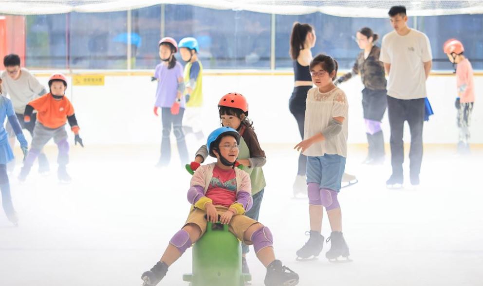 ice skating