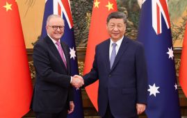 Xi meets Australian PM in Beijing