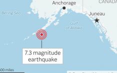 7.3-magnitude quake strikes off Alaska
