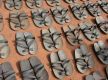 Artisans offer cheap footwear made from rubber tires
