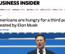 美国民意调查显示：马斯克受欢迎程度大幅下降