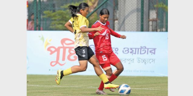 Nepal crushes Bhutan 8-0 in SAFF U-20 Women's Championship