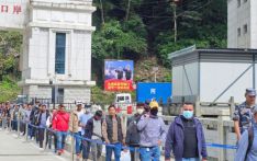 बाढीका कारण फसेका २०३ जना चीनबाट फर्किए