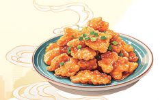 在吉林省吉林市，今年上半年累计销售锅包肉约270万份，一盘锅包肉 与城一起火（神州看点·一方水土一方味）