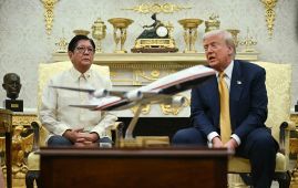 与马科斯见面，特朗普称“与中国相处得很好”