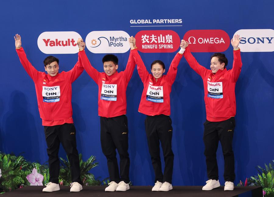 china diving team