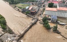 Emergency operations underway for flood-hit villages in north China's Tianjin