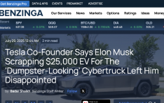 特斯拉联合创始人痛批马斯克“战略倒退”：Cybertruck“像垃圾桶”