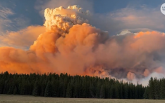 美国大峡谷国家公园山火仍在肆虐，上空腾起巨大“火积云”