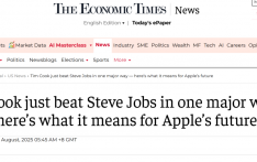 正式超越乔布斯，库克成为苹果史上任期最长 CEO