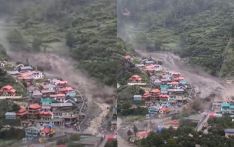 印度北部发生山洪，造成至少 4 人死亡，另有多人被困在废墟下