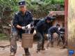 甘肃榆中强降雨引发山洪灾害 现场救援进行中