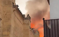 西班牙世界文化遗产科尔多瓦清真寺-大教堂发生火灾