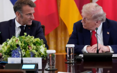 麦克风未关，特朗普与马克龙“悄悄话”泄露，马克龙回应