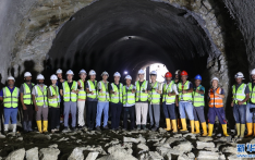 斯里兰卡埃勒黑勒运河引水项目重要隧洞顺利贯通