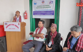 Guided Cultural Heritage Excursion by Prof.Som Khatiwada Phd