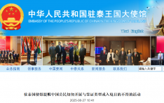 驻泰国使馆提醒中国公民切勿开展与签证类型或入境目的不符的活动