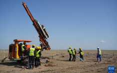 通讯丨“一带一路”再添“绿意”——探访在建阿塞拜疆最大光伏电站项目