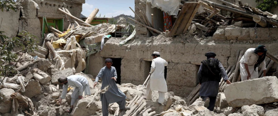 quake in afgan