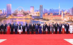 上合组织天津峰会丨习近平和彭丽媛为出席2025年上海合作组织峰会的国际贵宾举行欢迎宴会