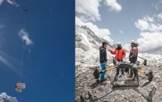 尼泊尔联手比亚迪启动珠峰清洁行动 无人机助力“为地球降温1℃”计划