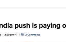 外媒：苹果大力进军印度市场，已获得数十亿美元的回报