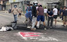 Z世代青年参与加德满都清洁行动，从对抗走向重建