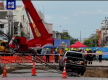 Bangkok Road Collapse Forms Massive Sinkhole