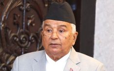 尼泊尔总统鲍德尔突然晕倒 被紧急送医