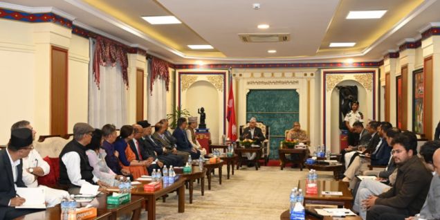 President prods parties to take part in March elections