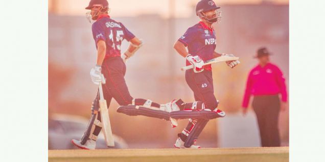 Nepal beat Japan by five wickets to top group