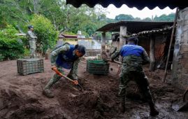 Heavy rains flood Mexico towns, leave nearly 130 dead or missing