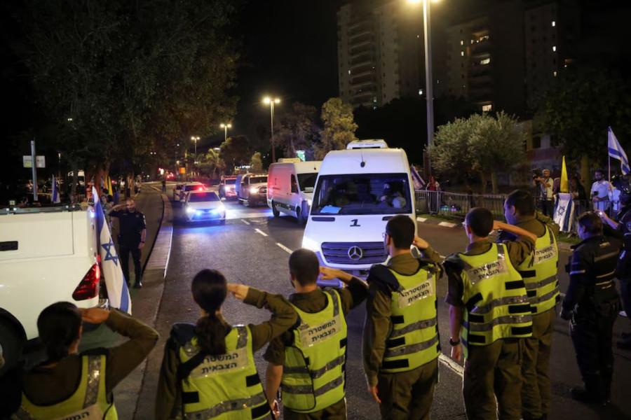 Hamas hands over hostage bodies after Israel threatens aid cut