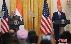 特朗普：莫迪向我保证印度将停买俄罗斯石油