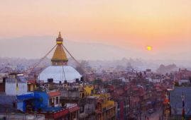 灯节将至，尼泊尔洋溢节日气氛