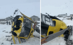 सोलुखुम्बुको लोबुचेमा अल्टिच्युड एयरको हेलिकप्टर दुर्घटना