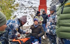 APF reaches Muktinath Temple to provide medical care to tourists